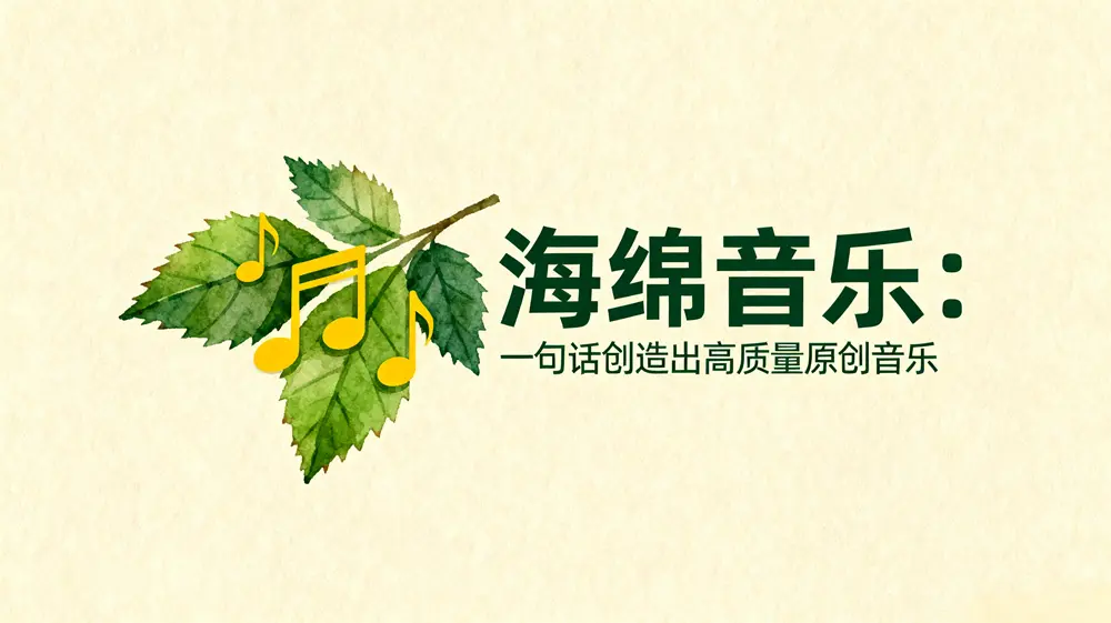 海绵音乐：一句话创造出高质量原创音乐全攻略